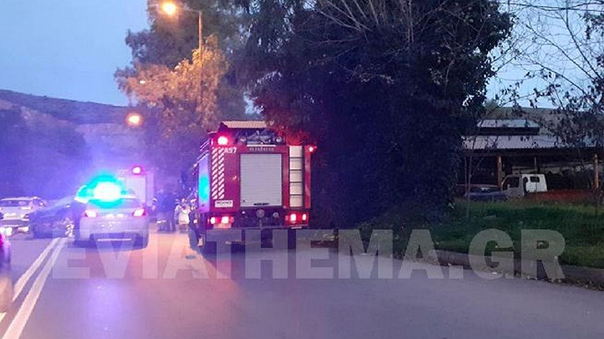 Χαλκίδα: Τροχαίο με τραυματισμό στη Νέα Λάμψακο