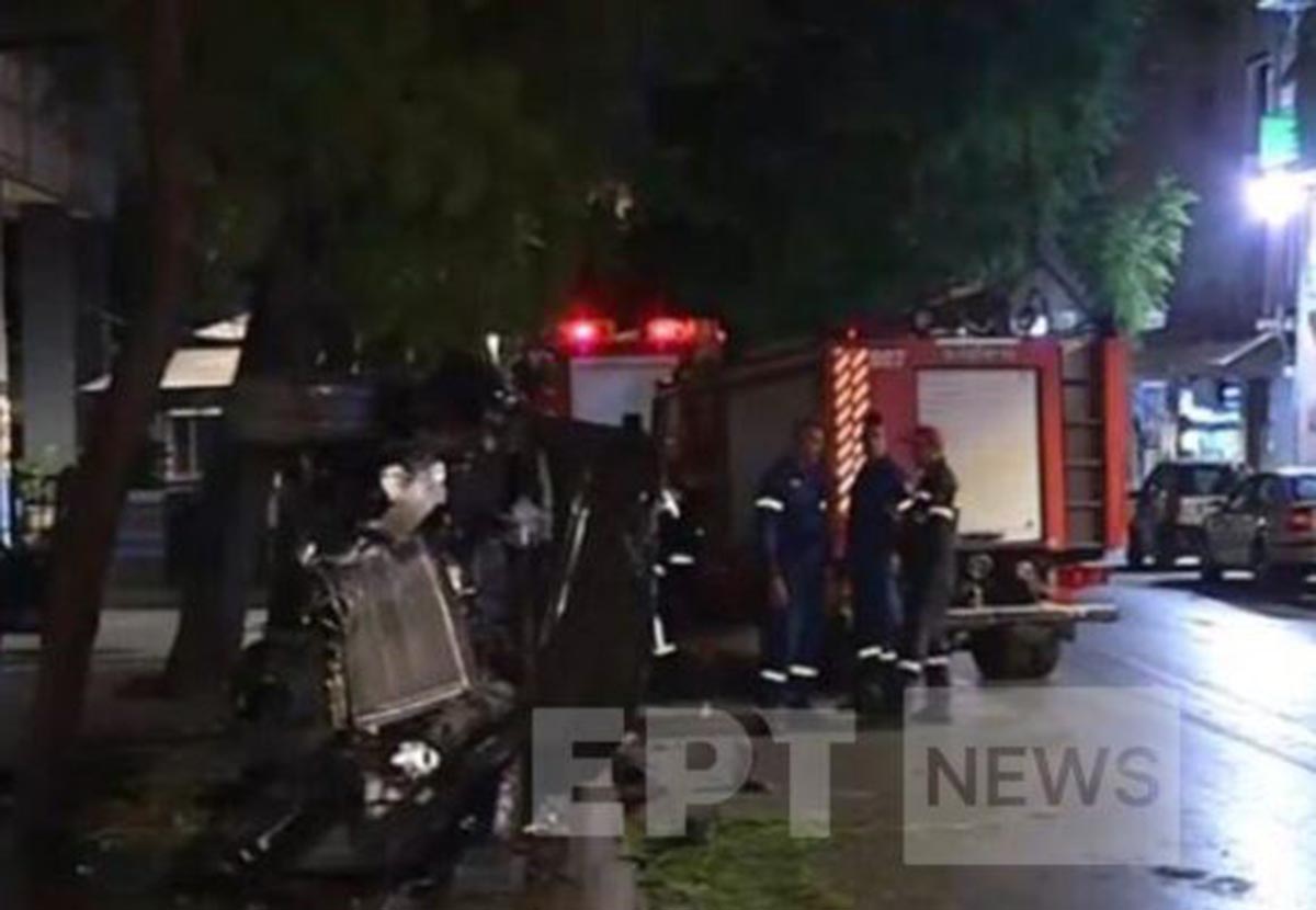 Τροχαίο στην οδό Αθηνάς