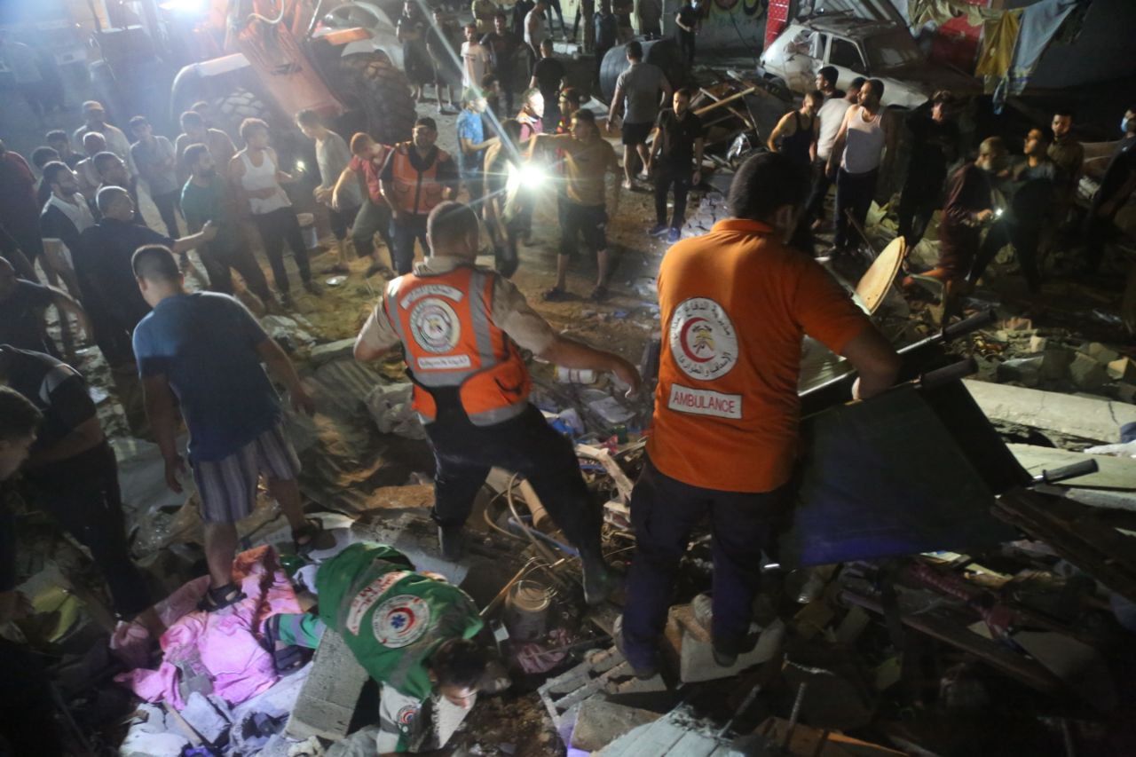 Boμβαρδίστηκε για τρίτη φορά ο προσφυγικός καταυλισμός της Τζαμπαλίγια