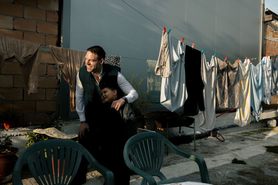 Επίσκεψη Κασσελάκη Ρομά Πάτρα