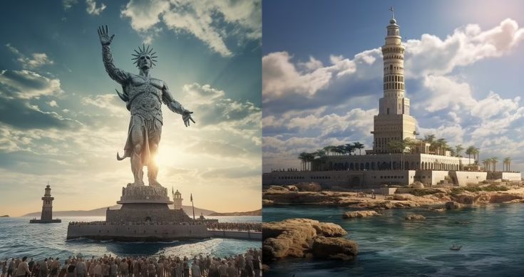 7 Θαύματα του Αρχαίου Κόσμου - Η Πυραμίδα του Χέοπα