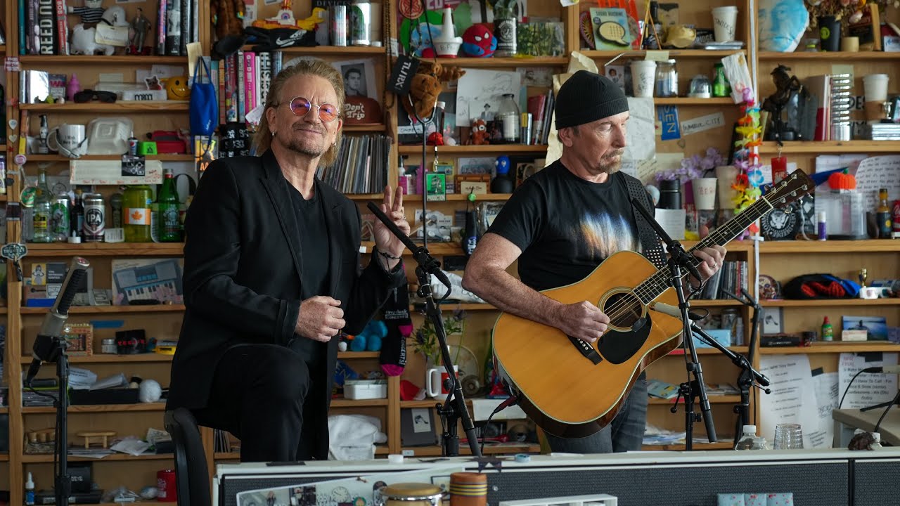 Bono The Edge Tiny Desk Concert