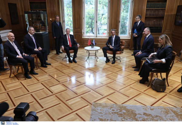 Μητσοτάκης- Ερντογάν