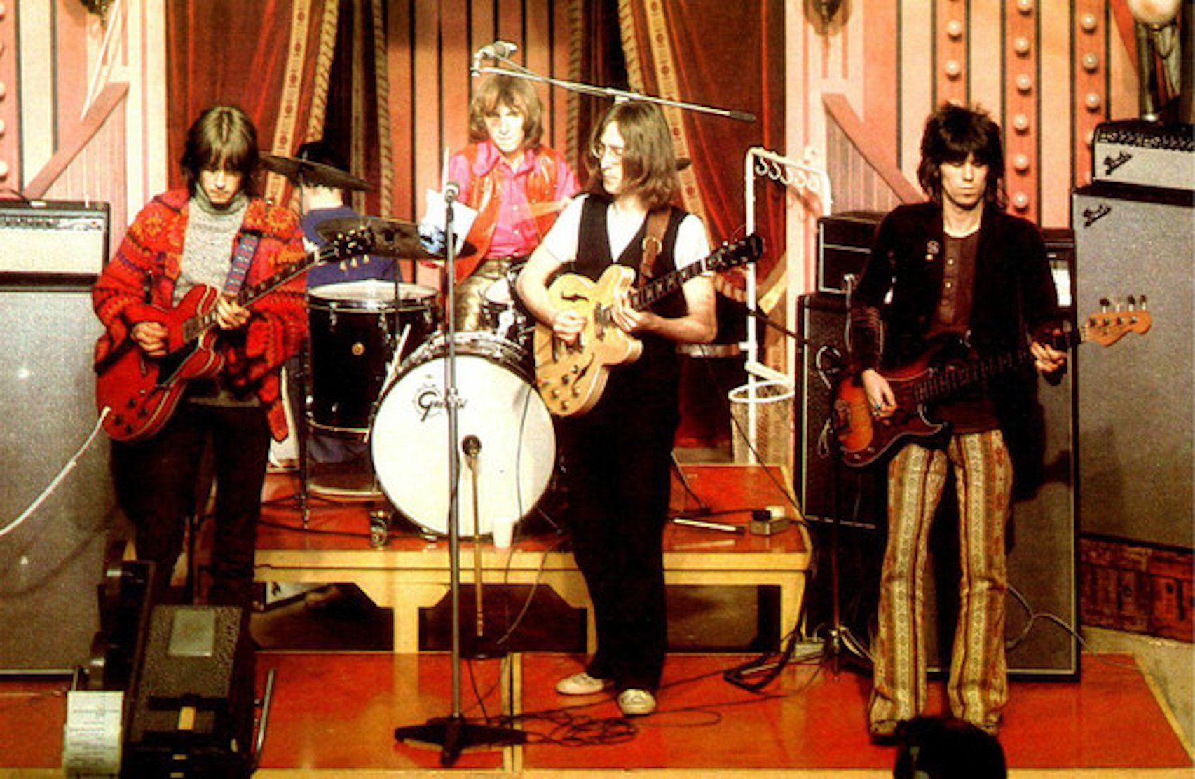 The Dirty Mac Eric Clapton John Lennon Keith Richards Mitch Mitchell
