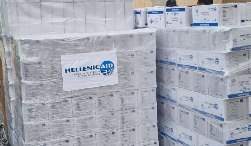 ΥΠΕΞ: Αποστολή ελληνικής ανθρωπιστικής βοήθειας στην Γάζα