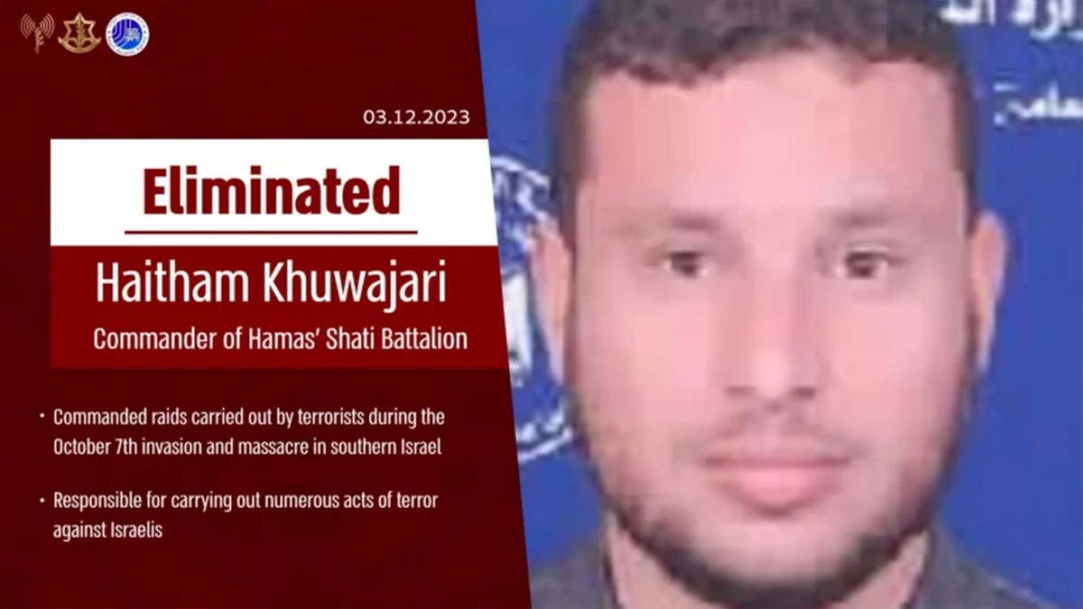 Ισραηλινός στρατός: Εξοντώθηκε ο διοικητής του τάγματος Σάτι της Χαμάς – ΒΙΝΤΕΟ