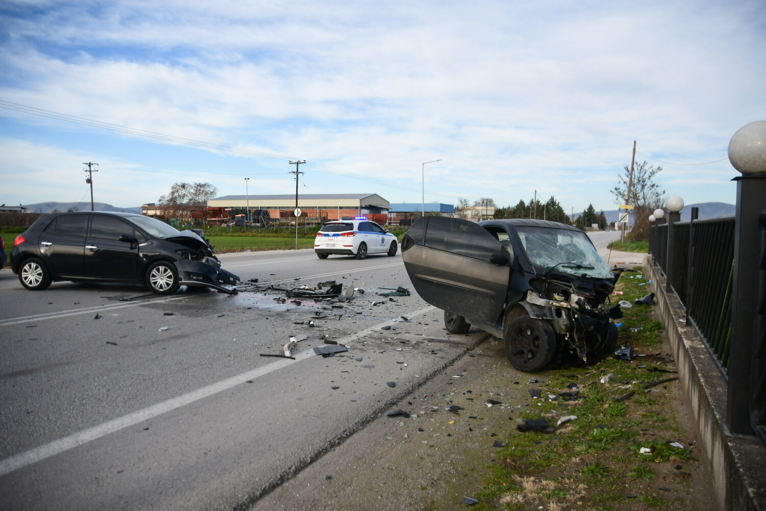 Τροχαίο στην Λάρισα