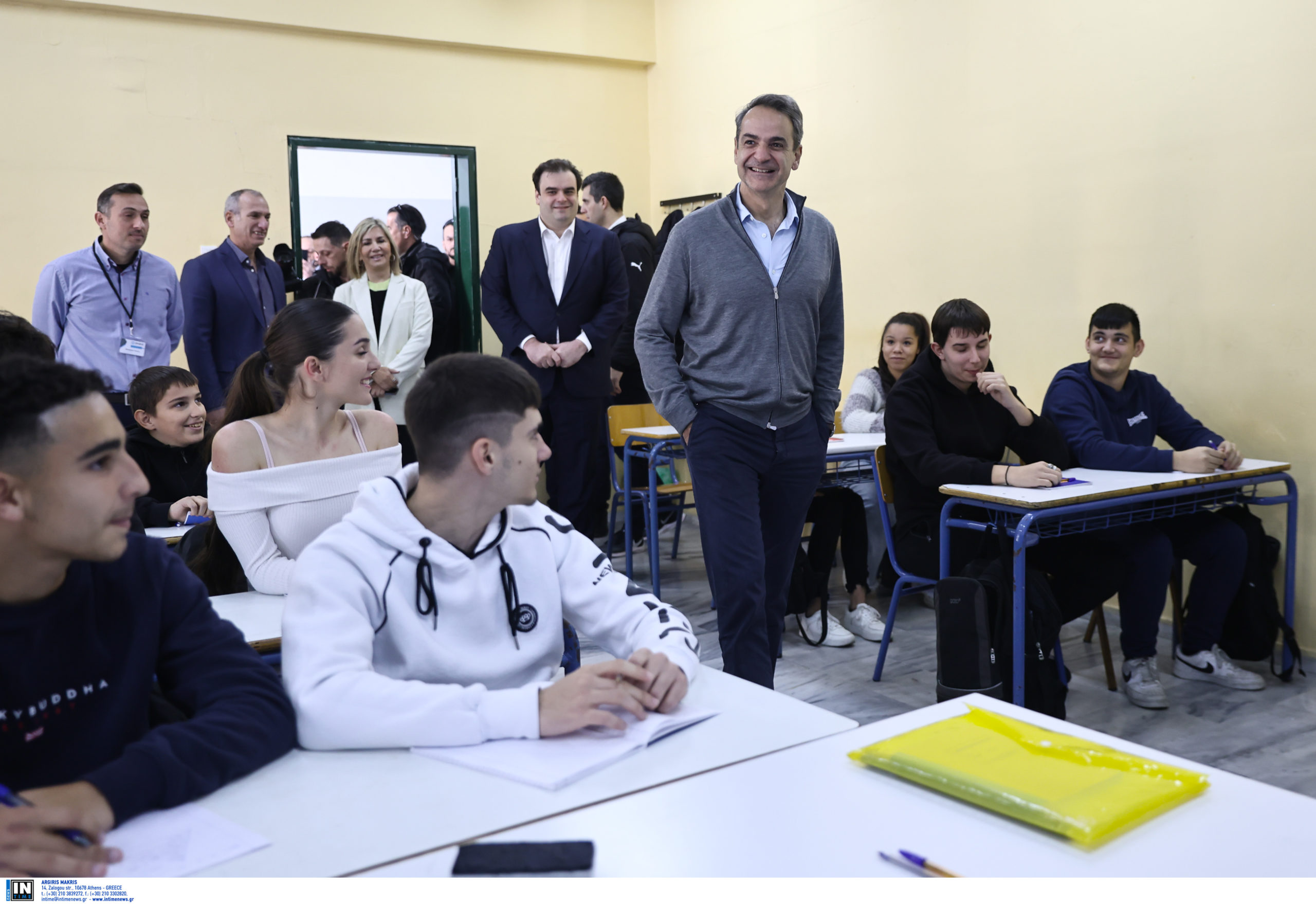 Μητσοτάκης- ΕΠΑΛ Περάματος