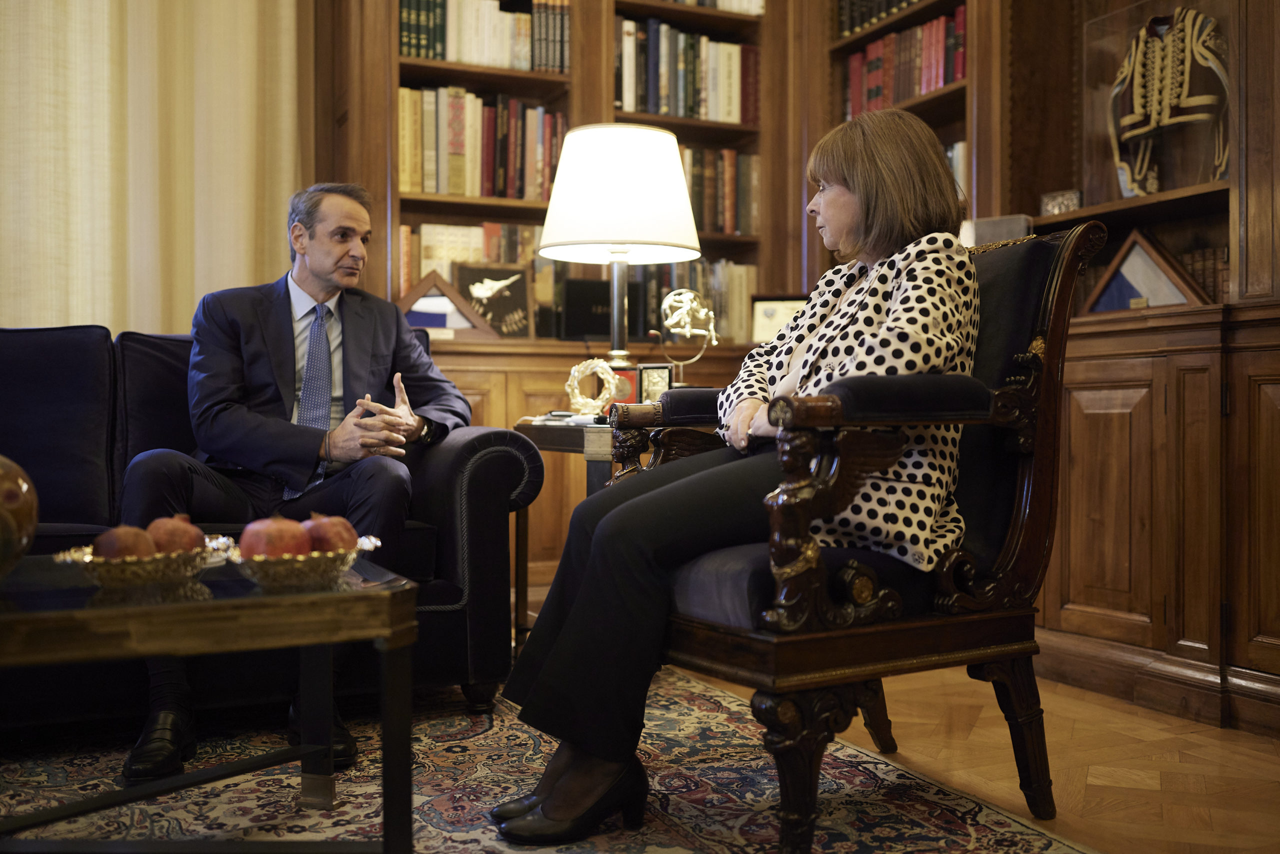 Μητσοτάκης - Σακελλαροπούλου