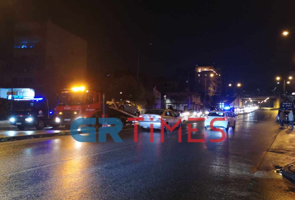 Θεσσαλονίκη: Καραμπόλα έξι αυτοκινήτων – Τέσσερις τραυματίες – ΦΩΤΟ & ΒΙΝΤΕΟ