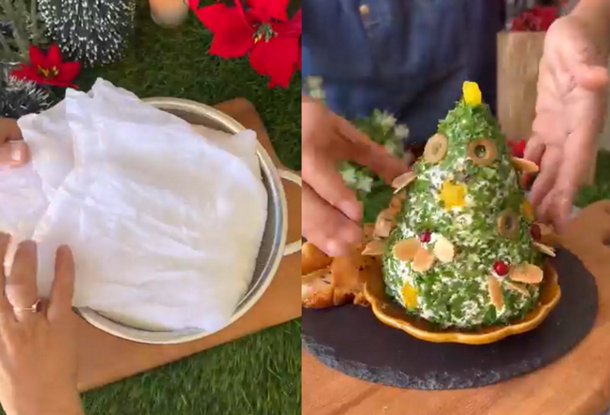 Συνταγή για πολύχρωμο χριστουγεννιάτικο δέντρο με τυρί και μπαχαρικά – Μια νόστιμη και εντυπωσιακή επιλογή για το γιορτινό τραπέζι