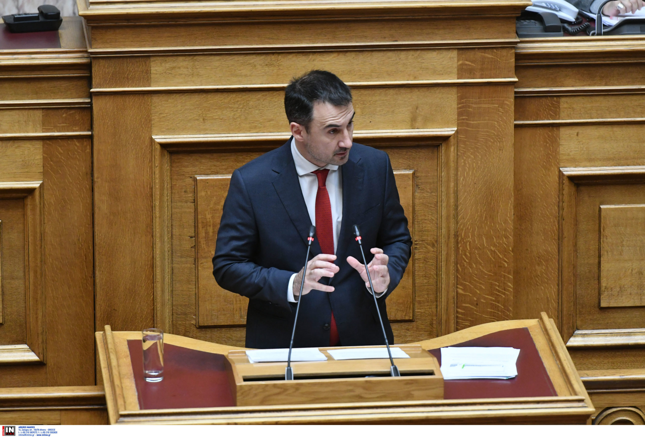 Βουλή – Αλέξης Χαρίτσης: «Η πολιτική της καταστροφής που εκπροσωπεί η ΝΔ θα ανατραπεί με δυνατή Αριστερά»