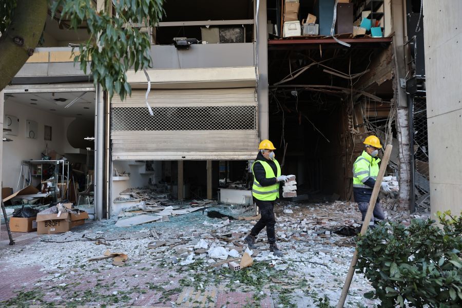 έκρηξη Πειραιάς