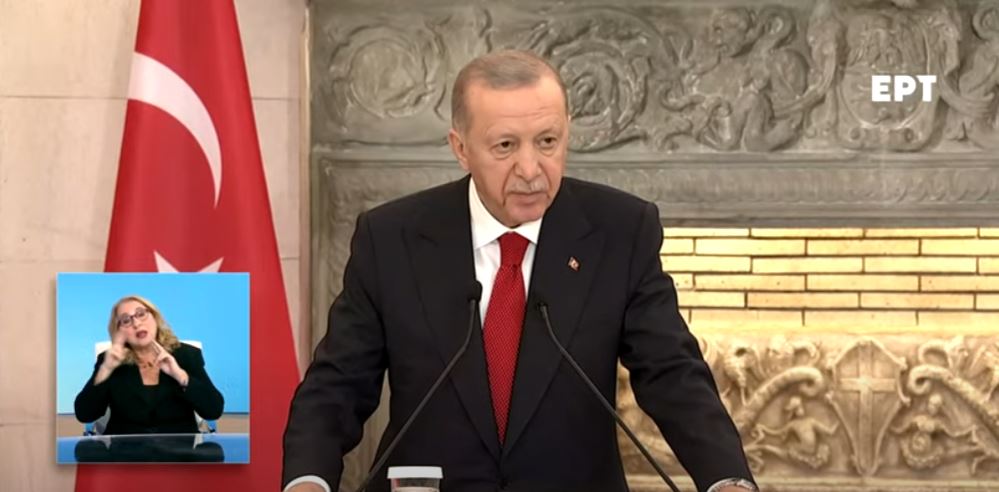Ερντογάν: Πιστεύω ότι μπορούμε να πραγματοποιούμε μία φορά τον χρόνο αυτή τη συνάντηση