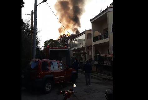 Φωτιά σε διαμέρισμα στα Βριλήσσια – ΦΩΤΟ
