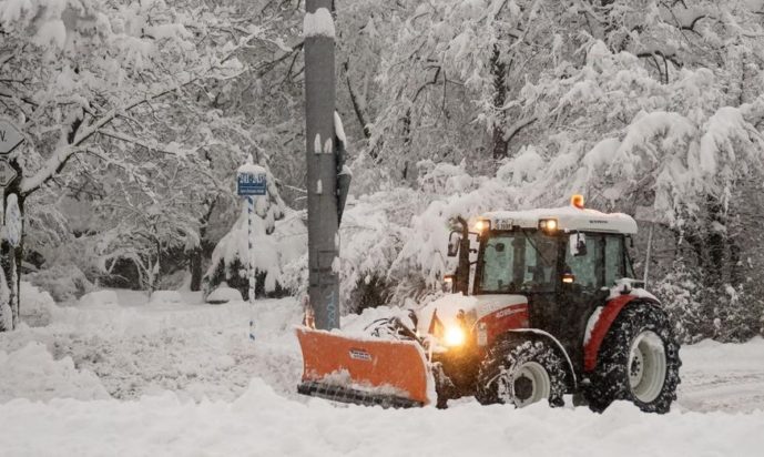 Γερμανία Χιόνι