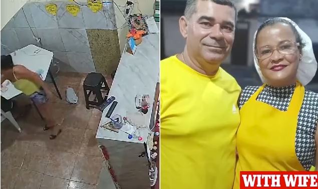 Έβαλε φωτιά στον σύζυγό της – Βίντεο από τις στιγμές τρόμου για τον 50χρονο