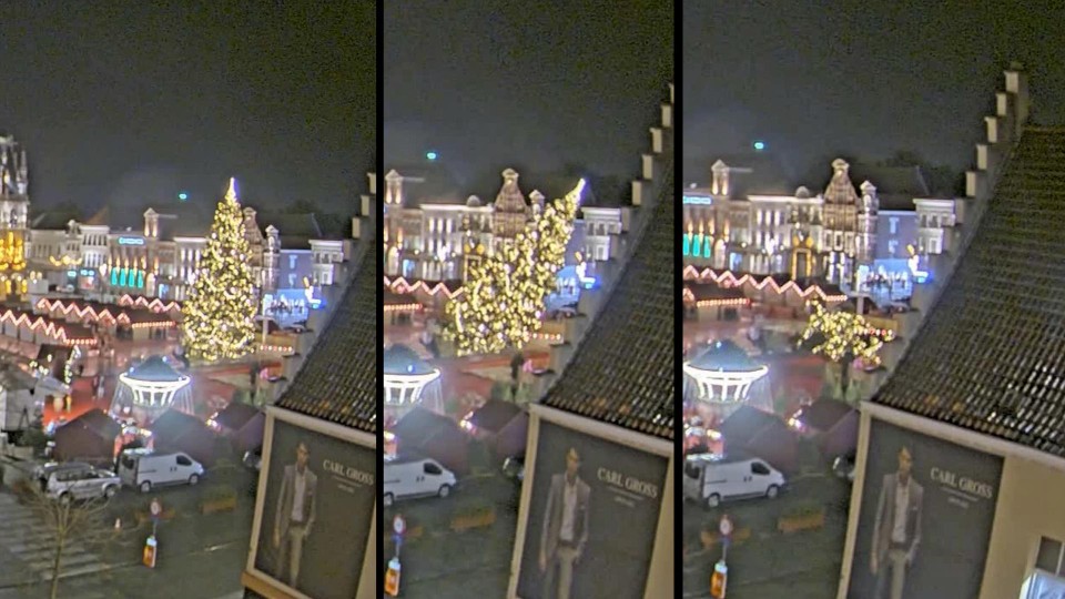 Βέλγιο: Η στιγμή που το χριστουγεννιάτικο δέντρο καταπλακώνει την 63χρονη – Δείτε το βίντεο