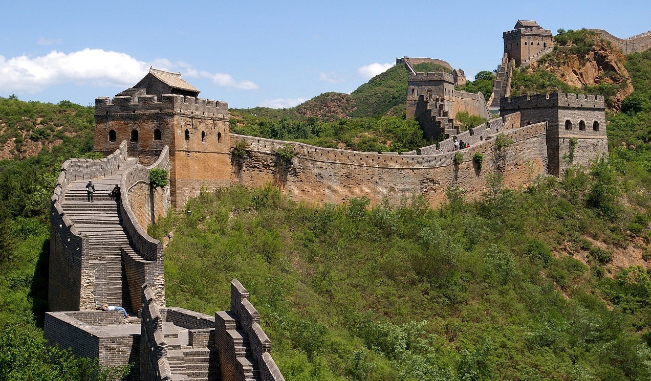 Το μέγα Σινικός Τείχος της Κίνας. Το Μογγολικό Τόξο είναι τμήμα του και δεν έχει μελετηθεί επαρκώς.