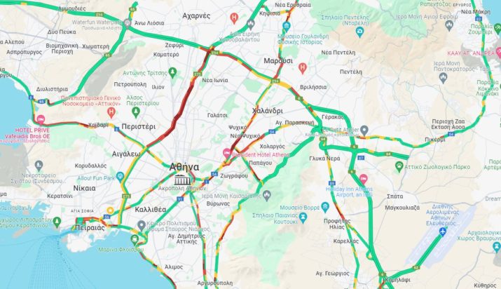 ο χάρτης της κίνησης