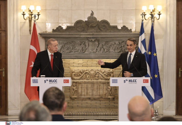 Κυριάκος Μητσοτάκης Ρετζέπ Ταγίπ Ερντογάν
