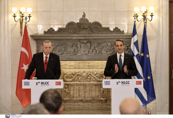 Κυριάκος Μητσοτάκης Ρετζέπ Ταγίπ Ερντογάν