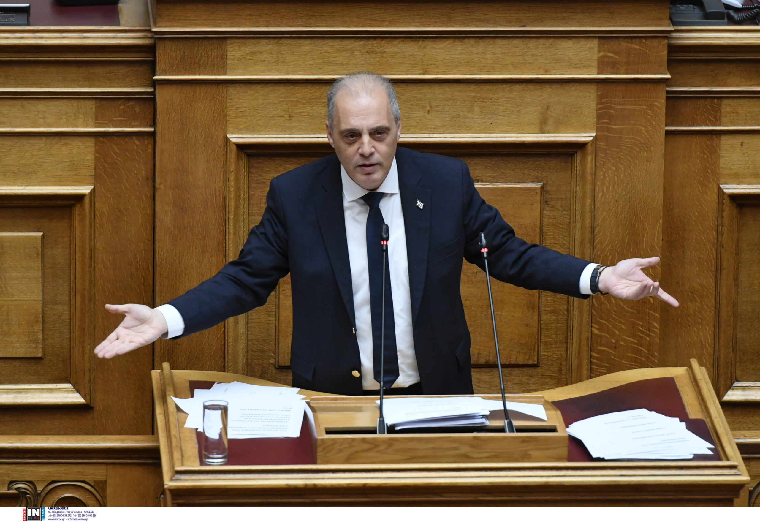 Κυριάκος Βελόπουλος προϋπολογισμός Βουλή