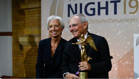 Λαγκάρντ για Σόιμπλε: «Ένας από τους επιδραστικότερους Ευρωπαίους ηγέτες της γενιάς του»