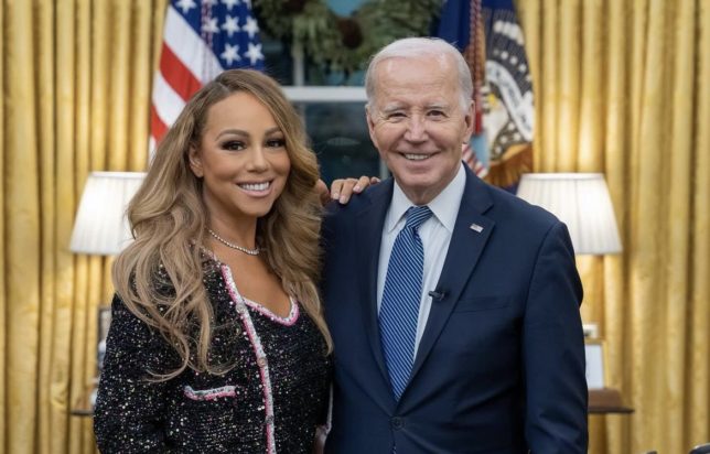 Mariah Carey Τζο Μπαίντεν