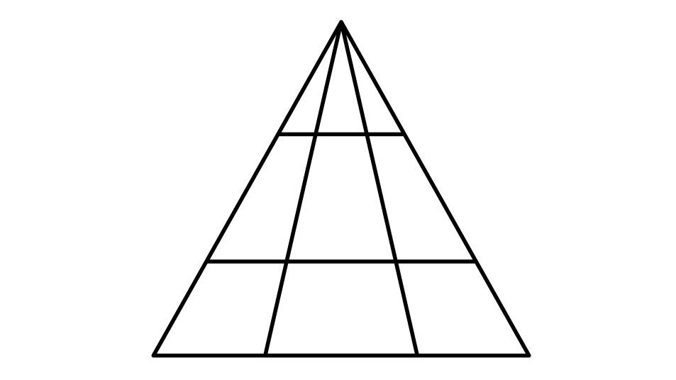μαθηματικό παζλ τρίγωνα