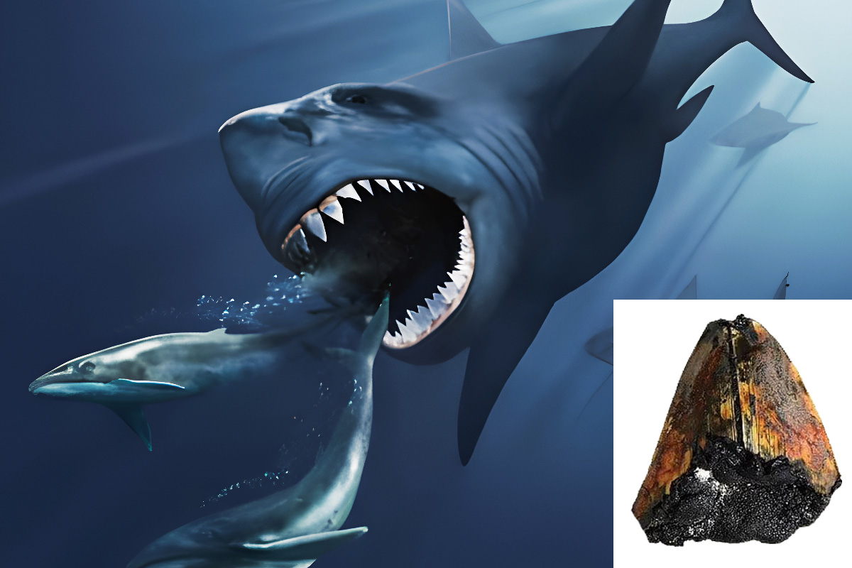 Ο τρόμος των θαλασσών: Ανακαλύφθηκε στον πυθμένα του ωκεανού το πρώτο καλοδιατηρημένο δόντι καρχαρία μεγαλόδοντα