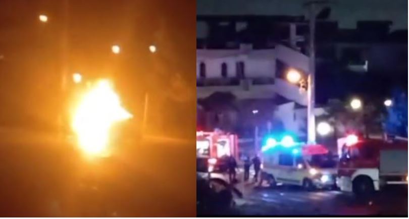 Μενίδι: ΒΙΝΤΕΟ ντοκουμέντο από την στιγμή που το αυτοκίνητο του 44χρονου τυλίγεται στις φλόγες