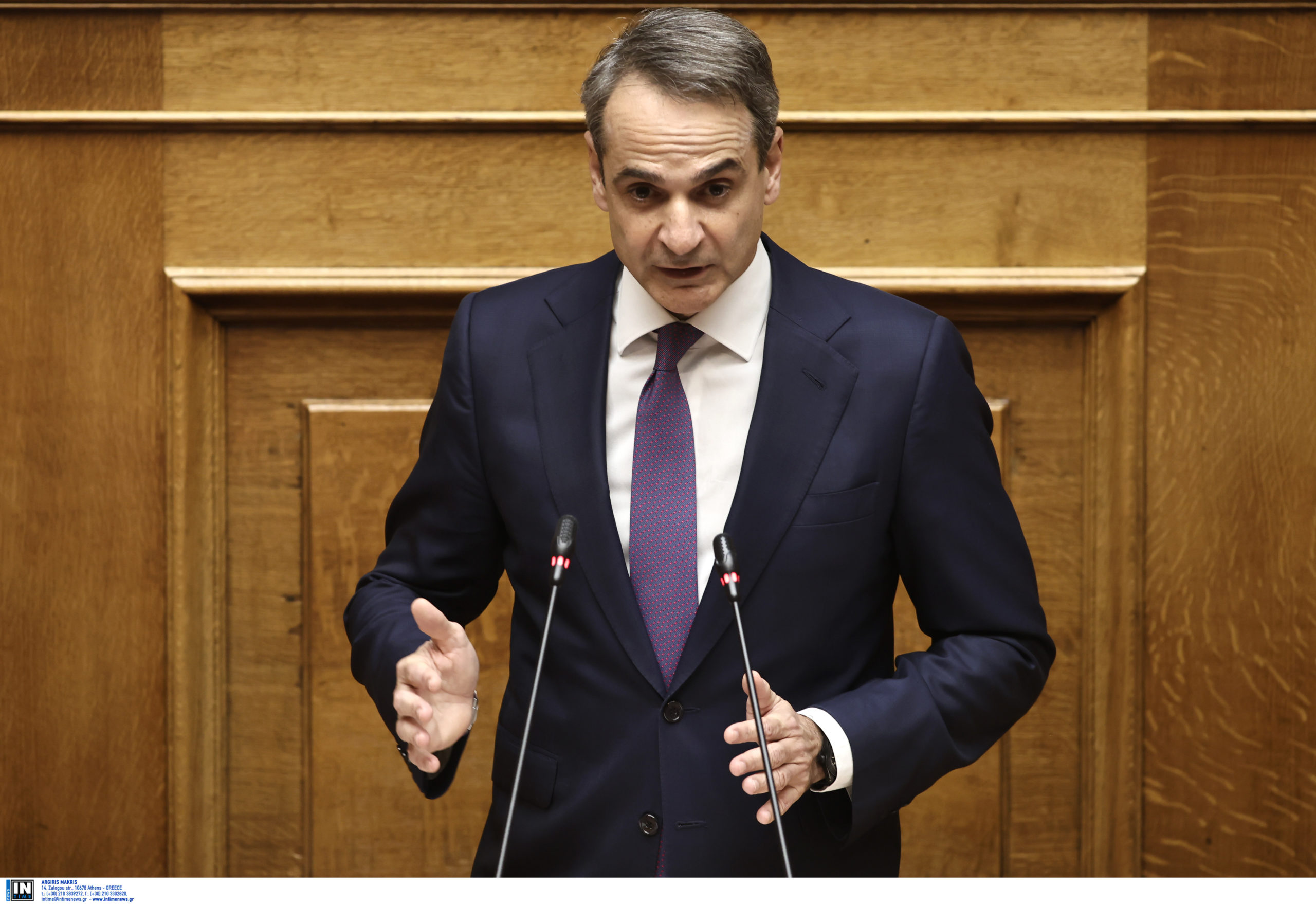 LIVE- Βουλή: Η ομιλία Μητσοτάκη για τον προϋπολογισμό