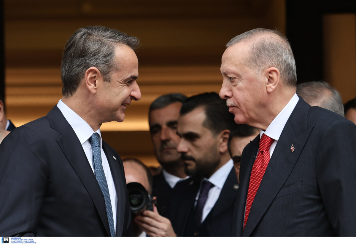 Μητσοτάκης – Ερντογάν: Ντολμαδάκια, θαλασσινά και χαλβάς στο μενού του γεύματος εργασίας