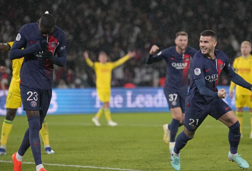 Παρί Σεν Ζερμέν – Ναντ 2-1: Δύσκολη νίκη με γκολ στο φινάλε για τους Παριζιάνους
