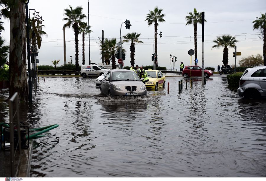 βροχή κίνηση πλημμύρα 