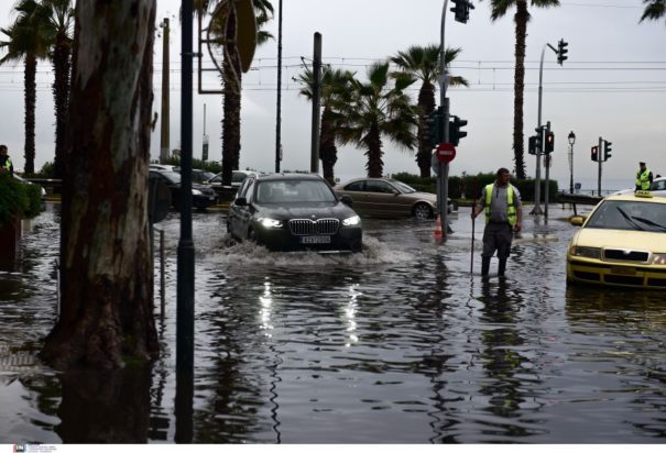 βροχή κίνηση πλημμύρα