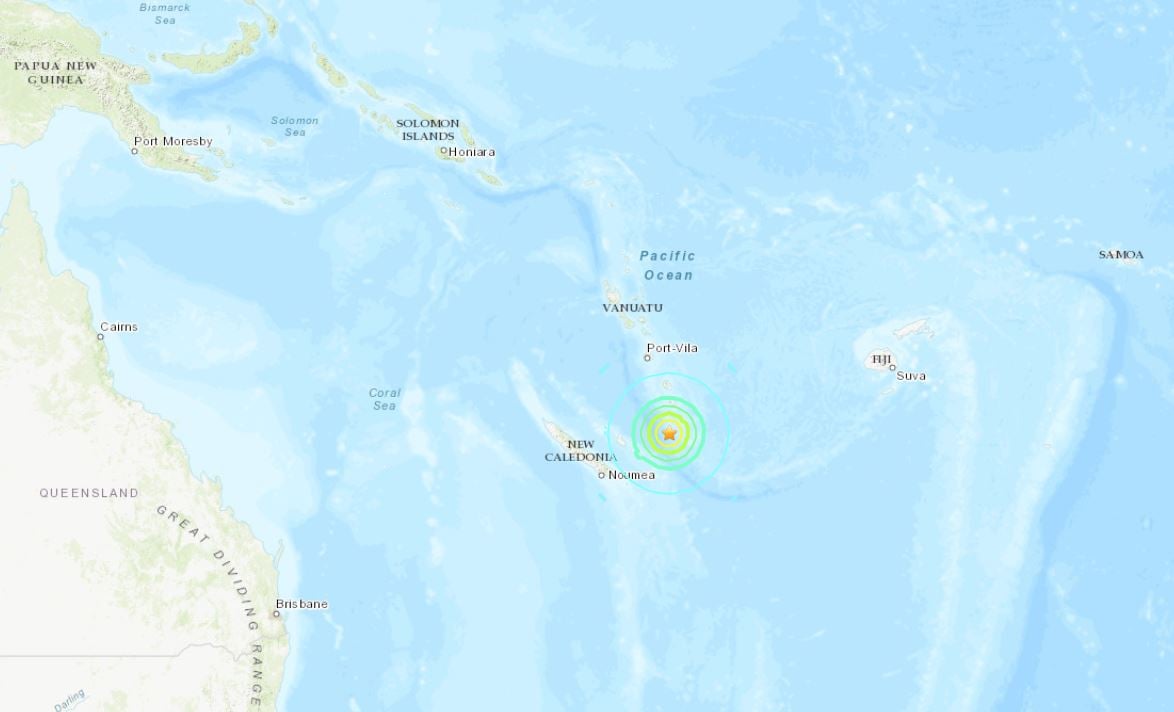 Ισχυρός σεισμός 7,3 βαθμών στα νησιά Βανουάτου – Προειδοποίηση για τσουνάμι