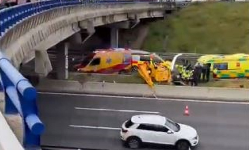 Μαδρίτη: Ελικόπτερο συνετρίβη στον Περιφερειακό