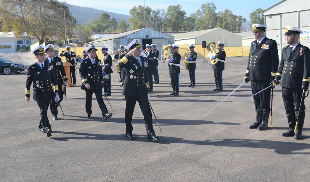 O Αρχηγός ΓΕΝ στην «φωλιά» του Στόλου Μεσογείου – ΦΩΤΟ