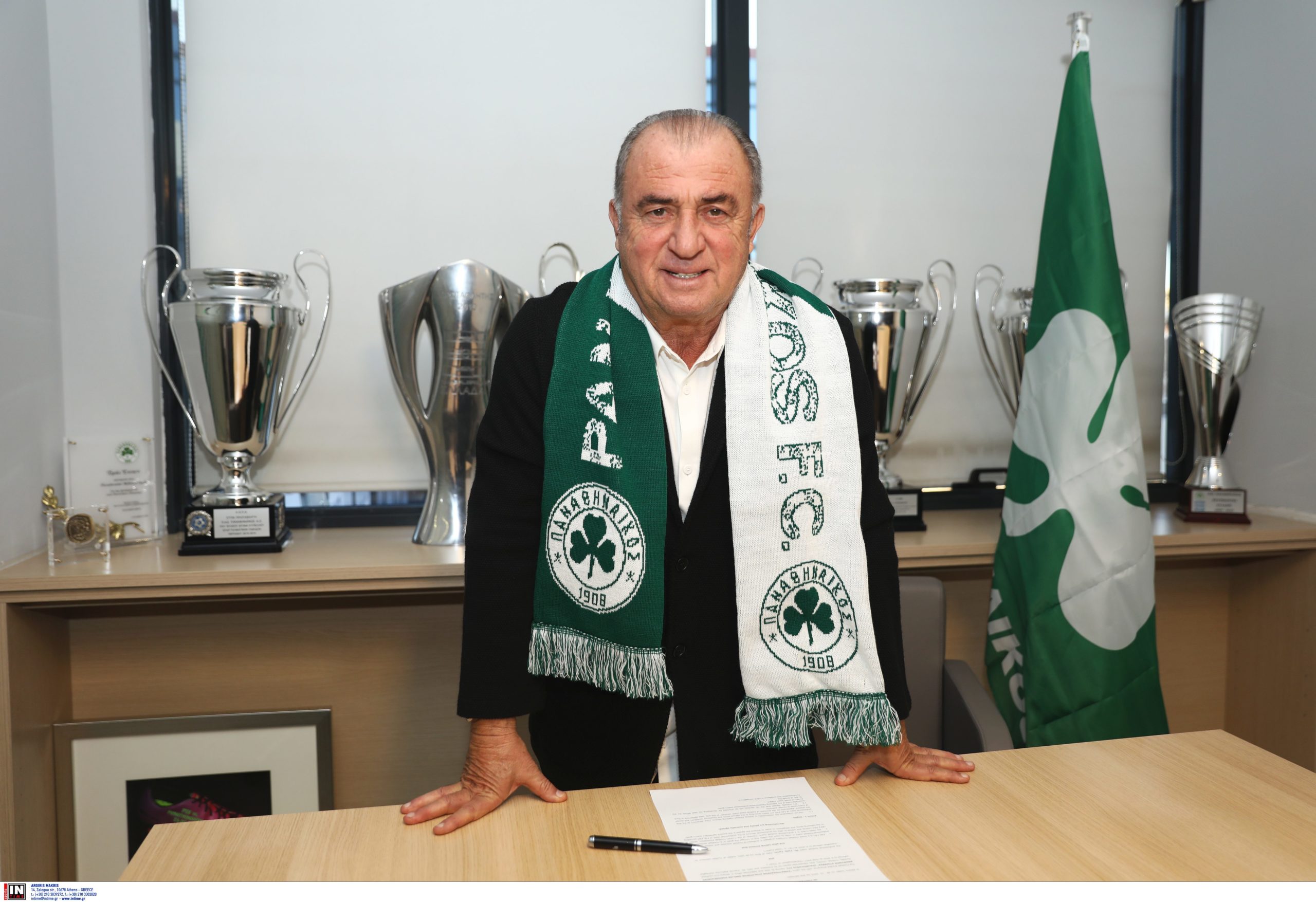 Παναθηναϊκός – Φατίχ Τερίμ: «Ήρθα να γράψω ιστορία, αν θες να είσαι νικητής, πρέπει να σκέφτεσαι σαν νικητής»