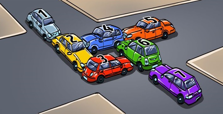 Τεστ IQ: Ποιο αυτοκίνητο πρέπει να βγάλετε για να καθαρίσει το μποτιλιάρισμα; – Έχετε 15 δευτερόλεπτα