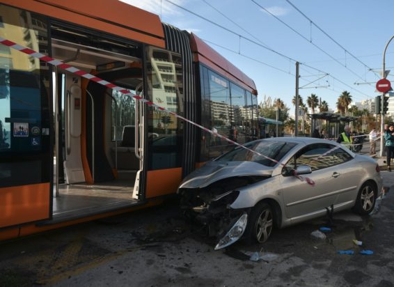 τροχαίο τραμ Παλαιό Φάληρο