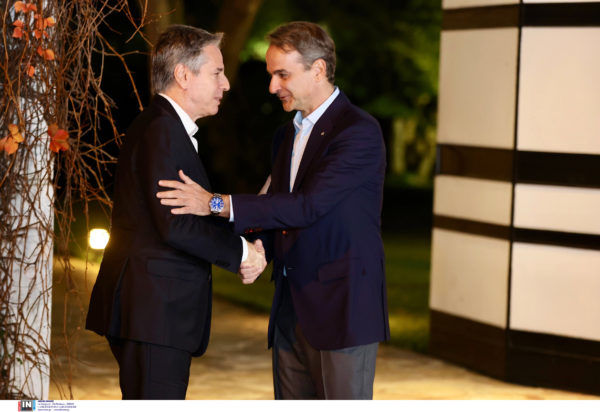 Μητσοτάκης - Μπλίνκεν