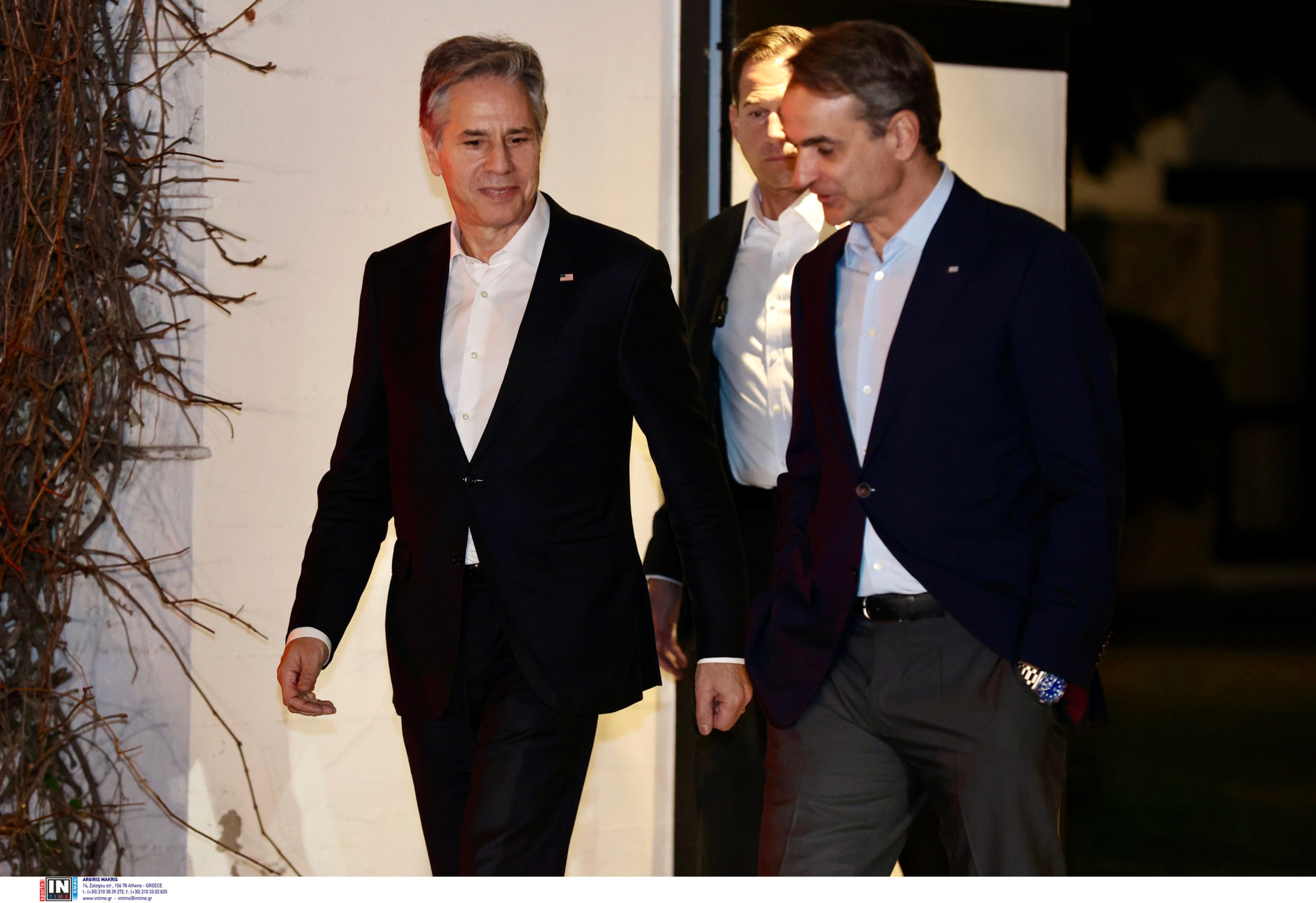 Μητσοτάκης - Μπλίνκεν