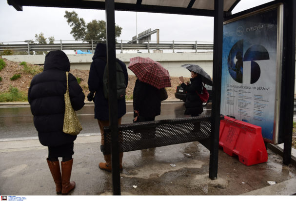 Καιρός κρύο κακοκαιρία καταιγίδες