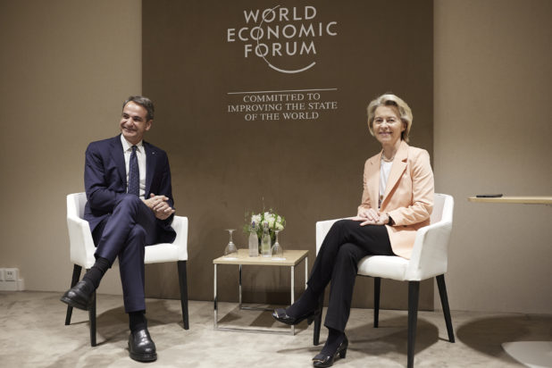 Μητσοτάκης - Ούρσουλα φον ντερ Λάιεν