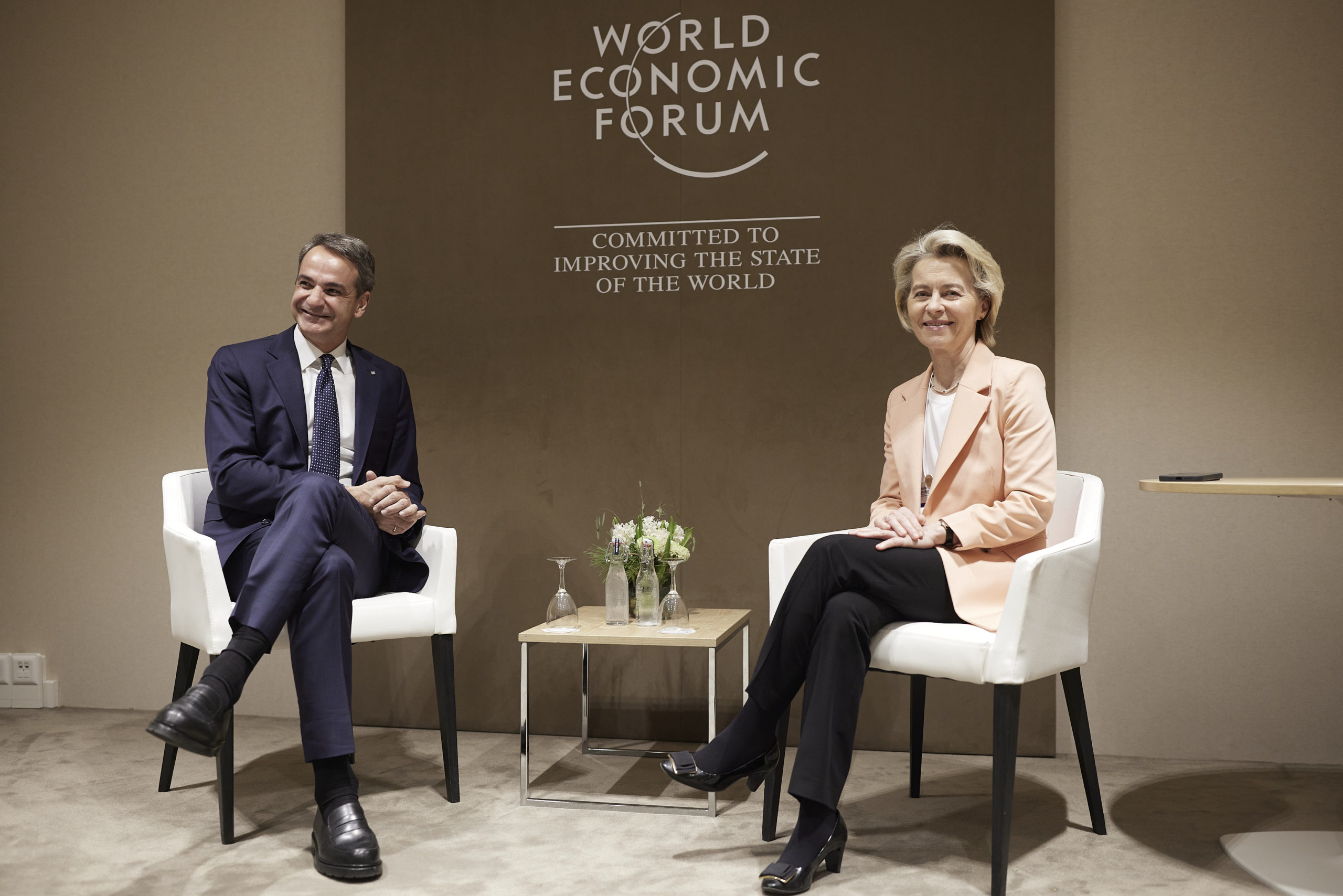 Μητσοτάκης - Ούρσουλα φον ντερ Λάιεν