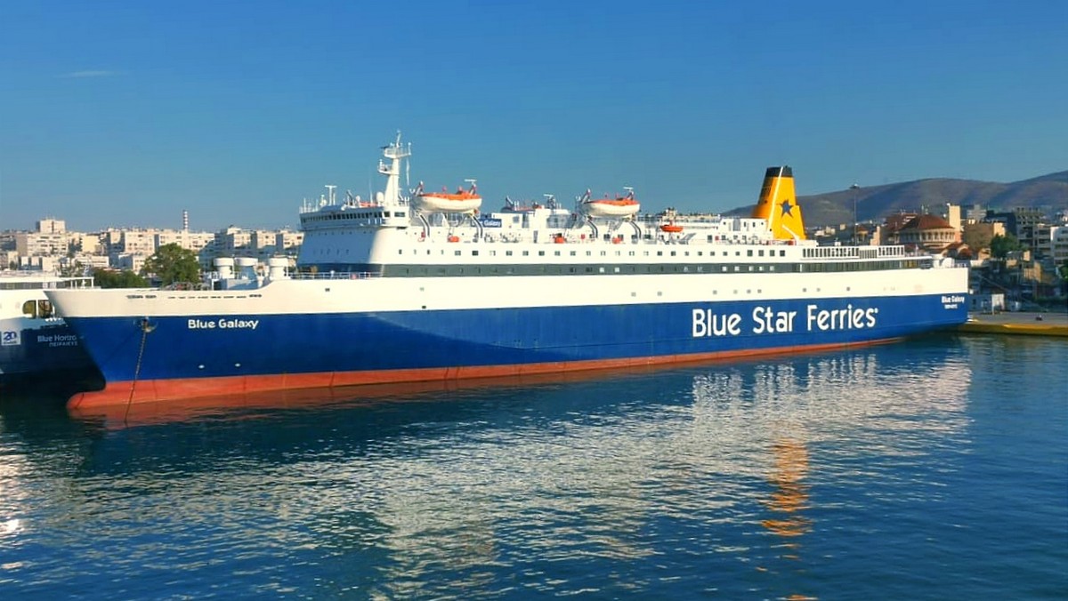 Ηράκλειο: Απαγορεύτηκε ο απόπλους του «Blue Galaxy» λόγω βλάβης στον καταπέλτη