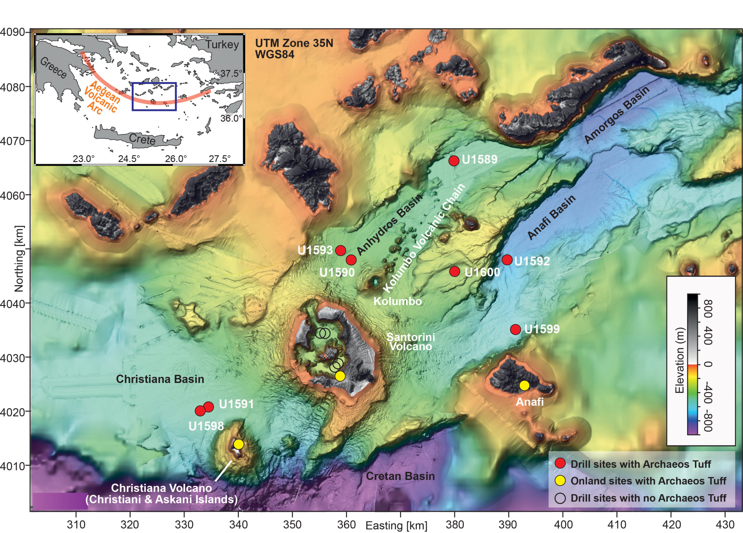Σαντορίνη: Η άγνωστη υποθαλάσσια ηφαιστειακή έκρηξη πριν από 520.000 χρόνια – Τι ανακάλυψαν οι επιστήμονες